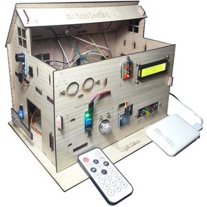 کیت آموزشی مهندسیکا مدل خانه هوشمند ریموت کنترل iot home 022