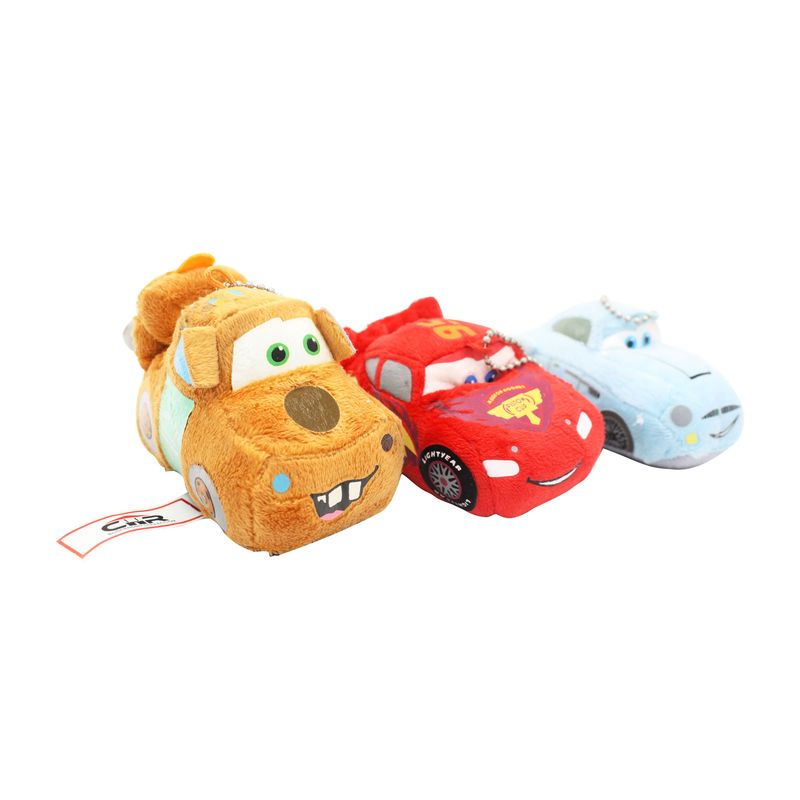 آویز عروسکی مدل  toycars203mix طرح ماشین ها بسته 3 عددی