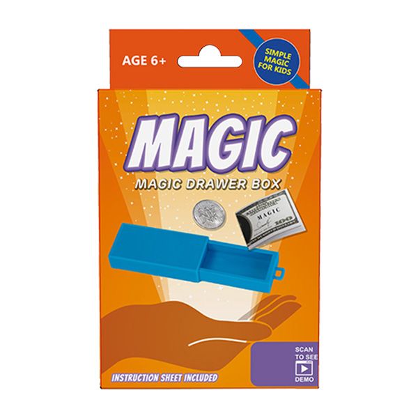 ابزار شعبده بازی مدل جعبه کشویی جادویی طرح magic drawer box کد 2552
