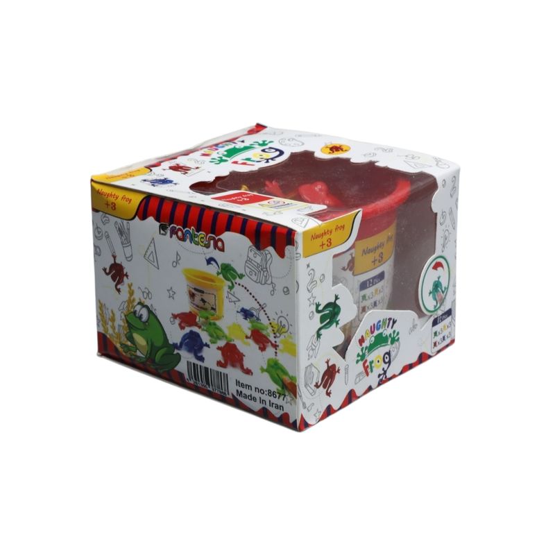 ابزار شوخی مدل قورباغه پرشی سطل دار فانتزیا کد a101
