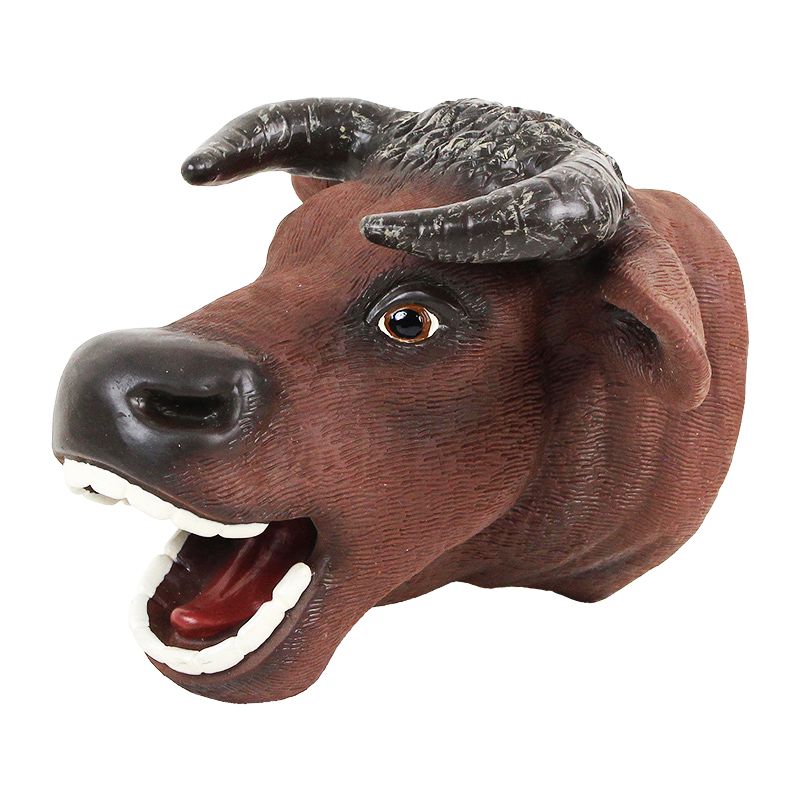 ابزار شوخی مدل پاپت دست طرح گاو شاخدار