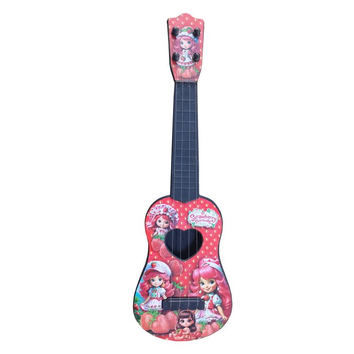 اسباب بازی آموزشی گیتار طرح دختر توت فرنگی مدل 43 cm