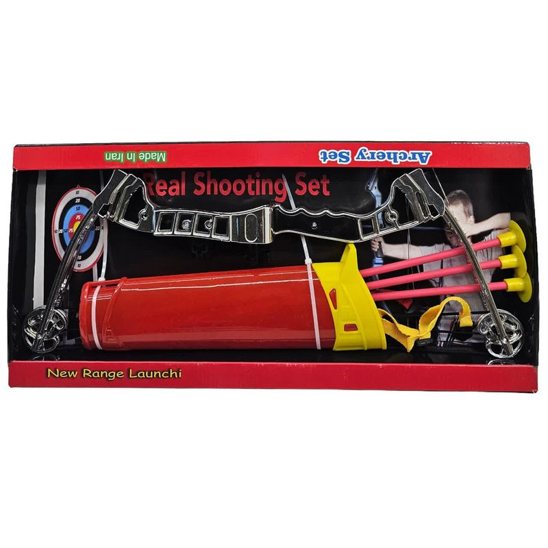 اسباب بازی جنگی ناب سل مدل تیر و کمان کامپوند کد bow and arrow shooting