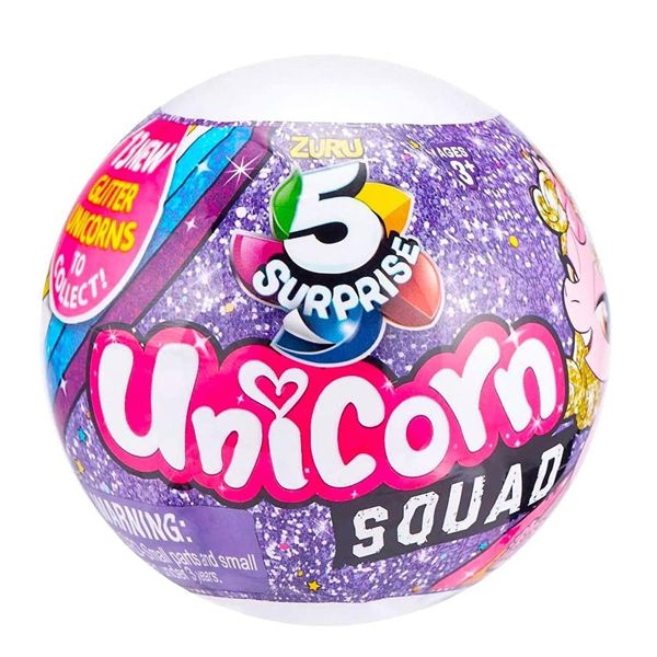 اسباب بازی شانسی زورو مدل فایو سورپرایز طرح unicorn squad