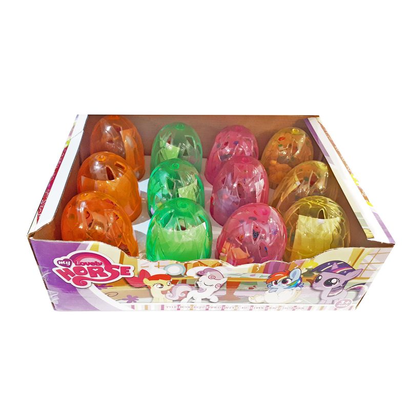 اسباب بازی شانسی طرح دختر پونی بسته 12 عددی