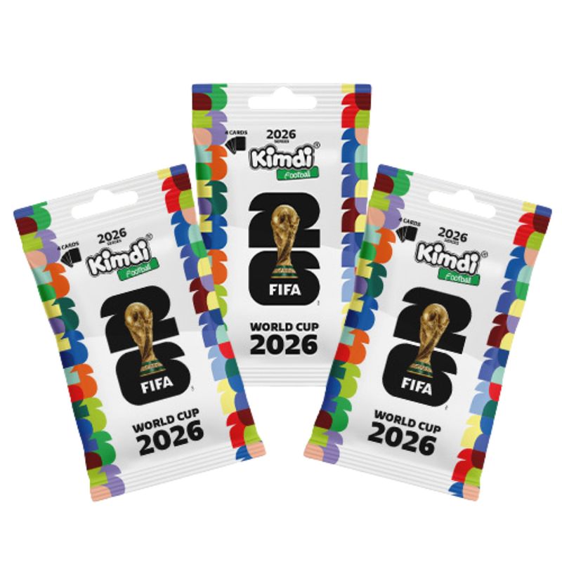 اسباب بازی شانسی کیمدی مدل world cup 2026 بسته 3 عددی