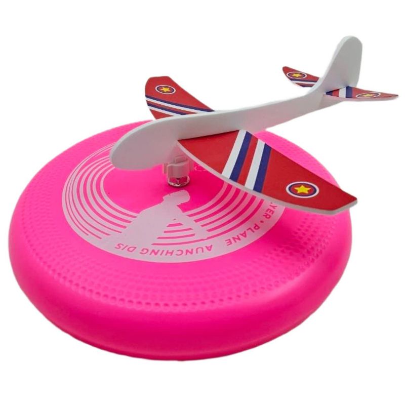 اسباب بازی ناب سل مدل دیسک و هواپیما مجموعه دو عددی کد flying discfrisbee aircraft sports 2in1
