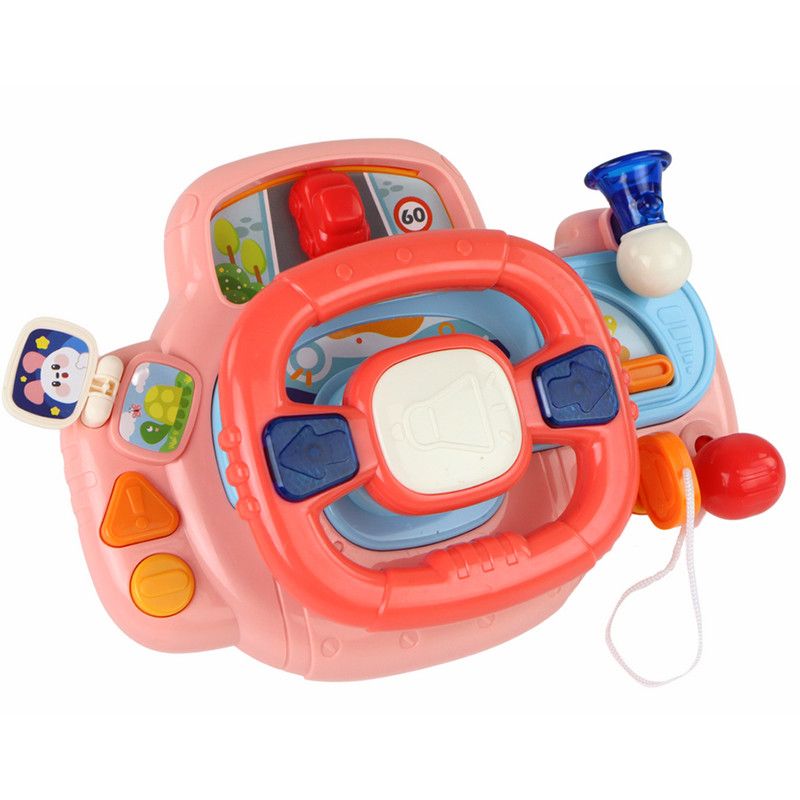 اسباب بازی ناب سل مدل فرمان موزیکال چراغدارmusical steering wheel with lights