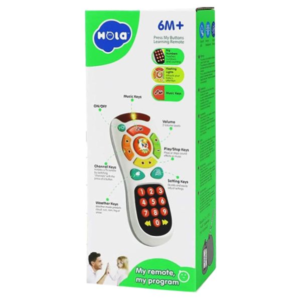 اسباب بازی هولا مدل ریموت کنترل طرح موزیکال کد a3113