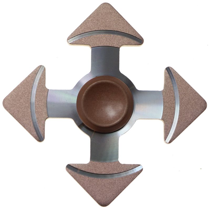 اسپینر دستی مدل rosegold arrow