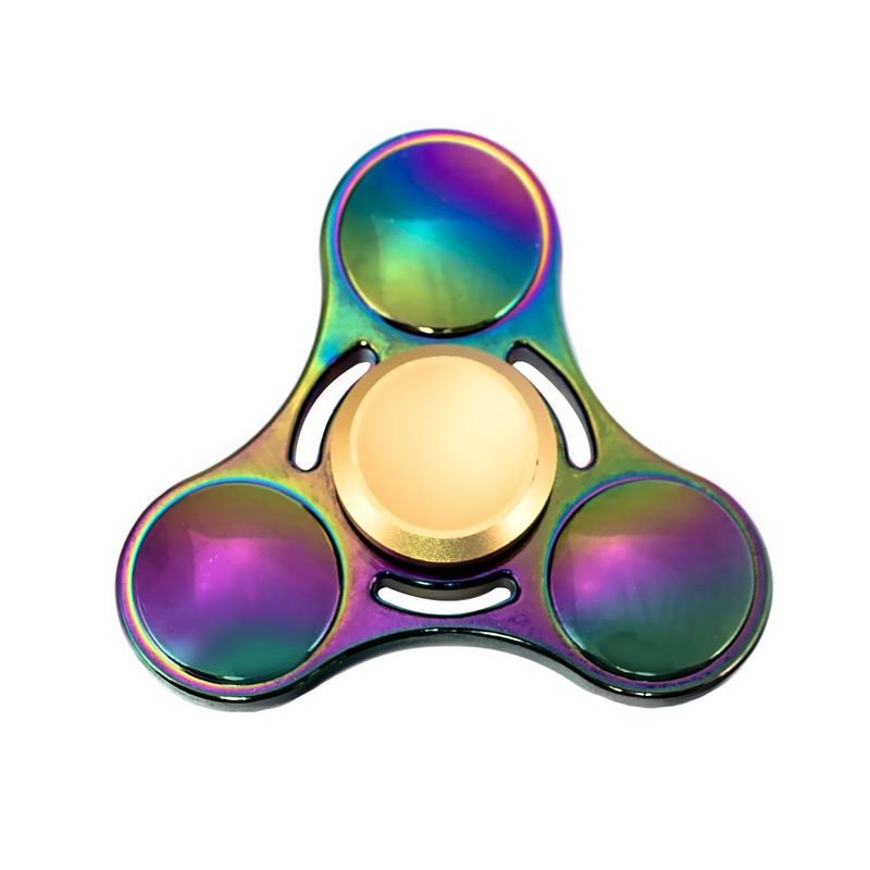اسپینر دستی مدل three blades colorful