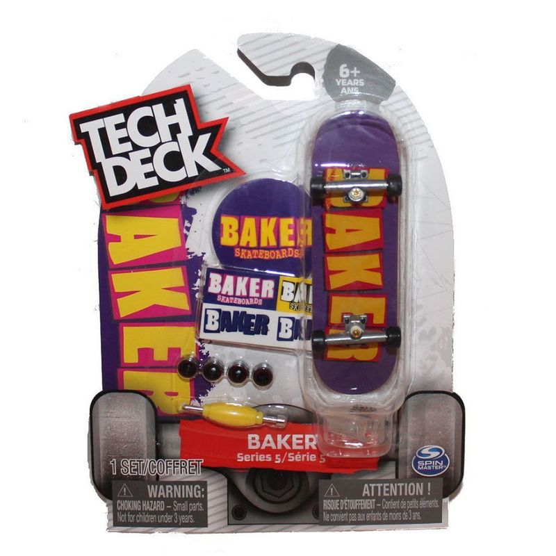 اسکیت بورد اسباب بازی اسپین مستر مدل tech deck baker