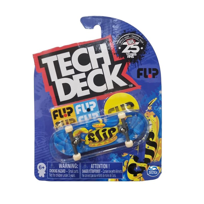 اسکیت بورد انگشتی اسپین مستر مدل تک دک tech deck طرح flip