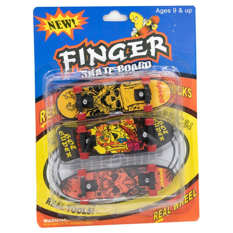 اسکیت بورد انگشتی مدل finger skate کد 2010 مجموعه 3 عددی