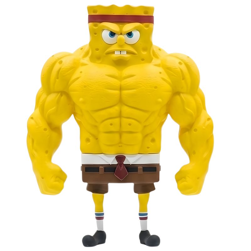اکشن فیگور طرح باب اسفنجی مدل spong bob ارتفاع 28 سانتی‌متر