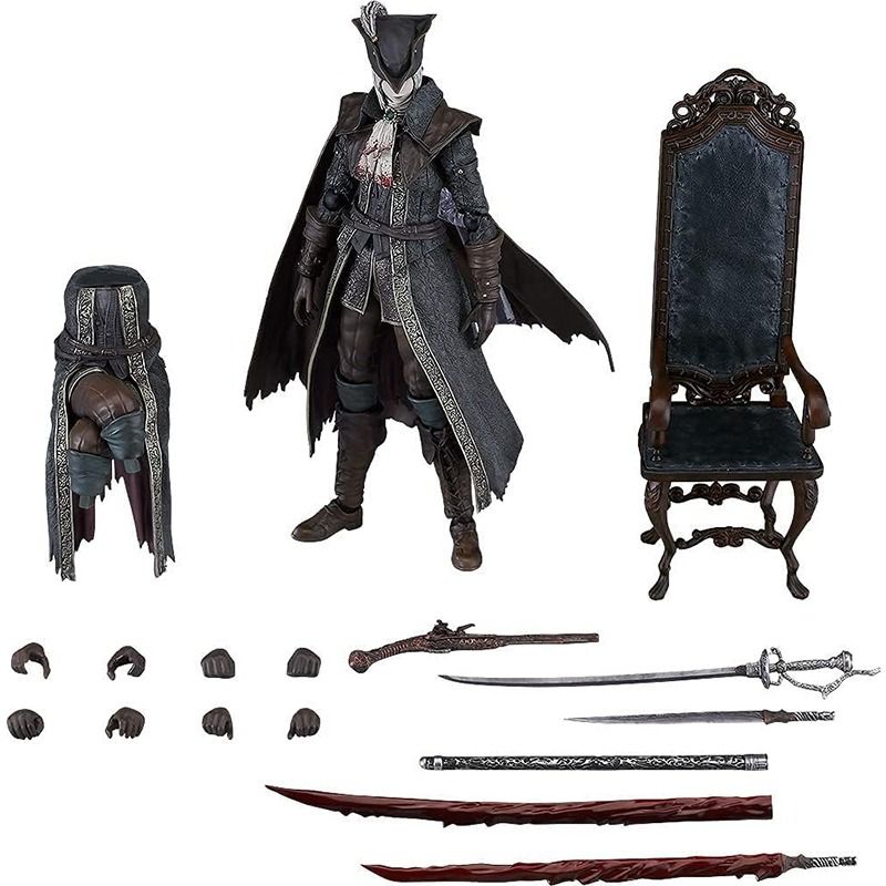 اکشن فیگور فیگما مدل بلادبورن سری bloodborne hunter of marias کد 536 dx مجموعه 17 عددی