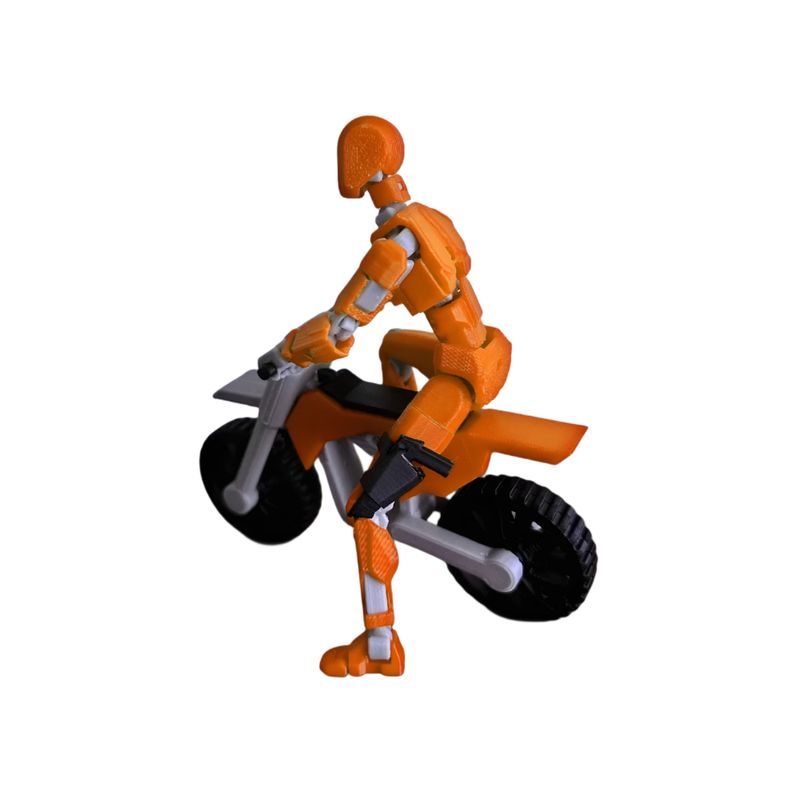 اکشن فیگور مدل dummy 13 موتور سوار کد ۴
