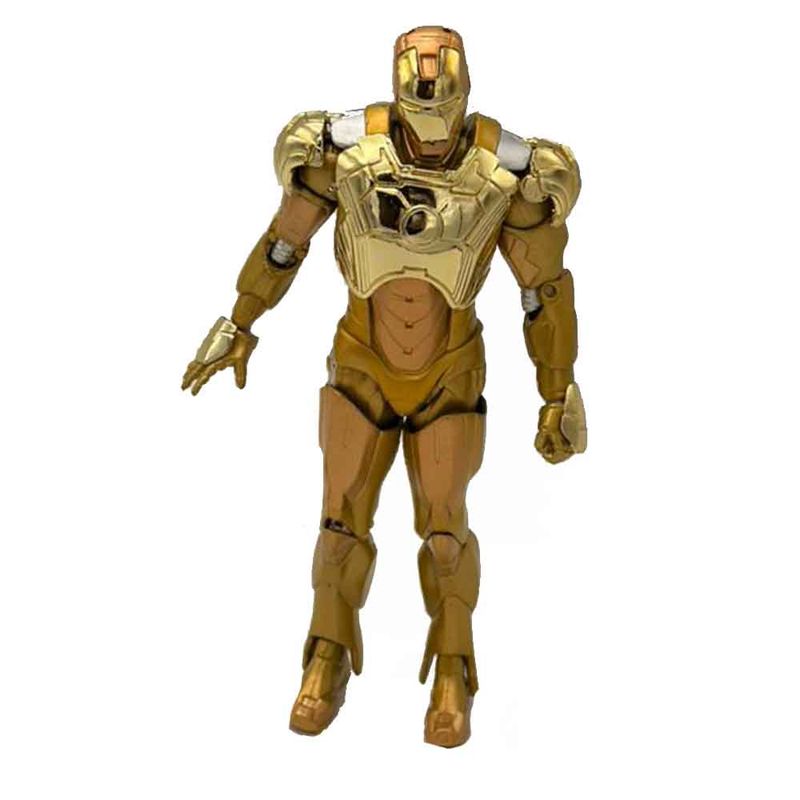 اکشن فیگور مدل آیرون من طرح ironman 21  ارتفاع 18 سانتی‌متر