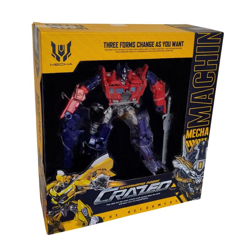 اکشن فیگور مدل ترنسفورمر اپتیموس پرایم طرح transformer optimus prime ارتفاع ۲۰ سانتی متر