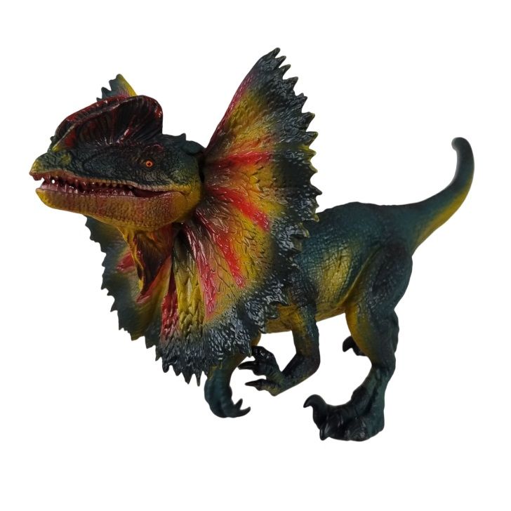 اکشن فیگور مدل دایناسور فک متحرک طرح dilophosaurus