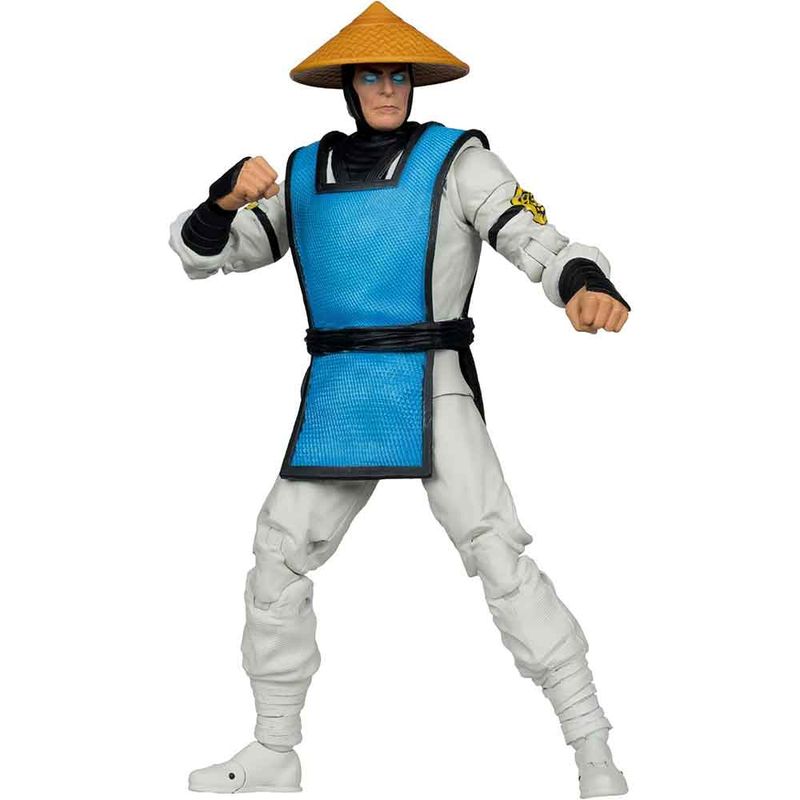 اکشن فیگور مکفارلن تویز مدل رایدن طرح mortal kombat ارتفاع 18 سانتی‌متر
