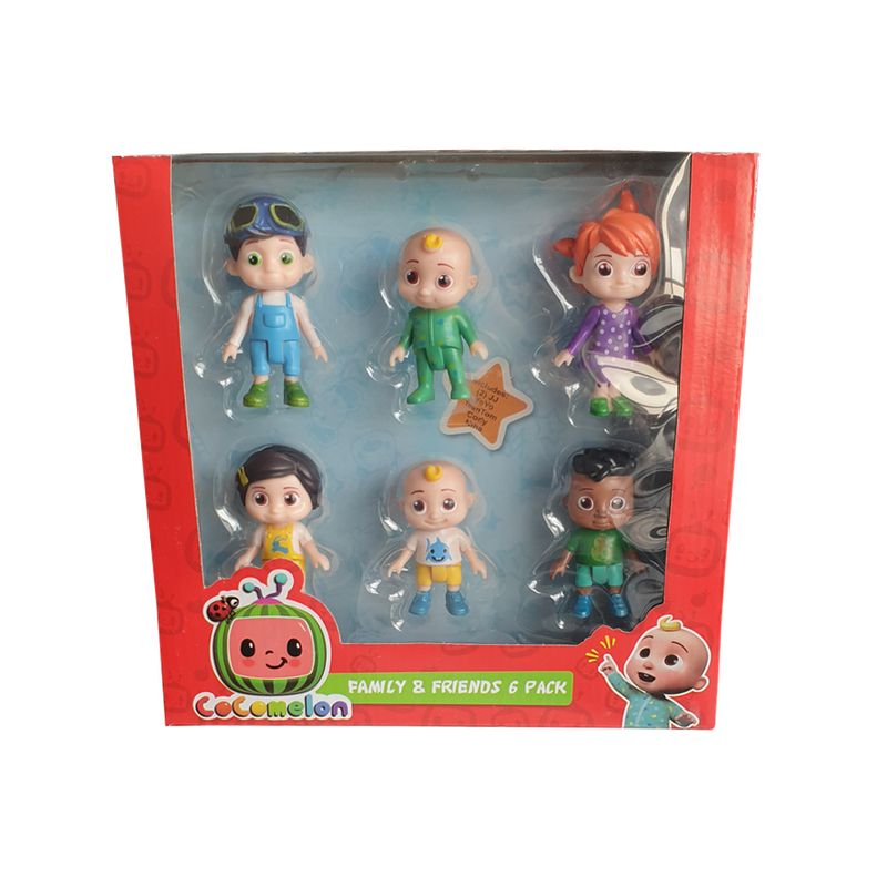 اکشن فیگور کوکوملون مدل jj action figure مجموعه 6 عددی