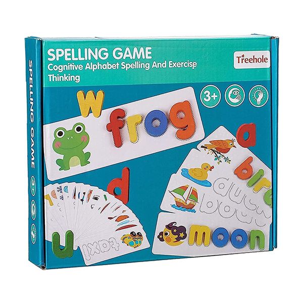 بازی آموزشی انگلیسی مدل spelling game مجموعه 80 عددی