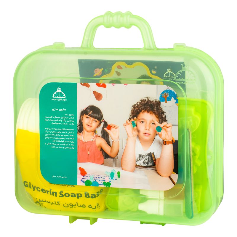 بازی آموزشی علوم خلاق مدرسه طرح ساخت صابون مدل okm 1002