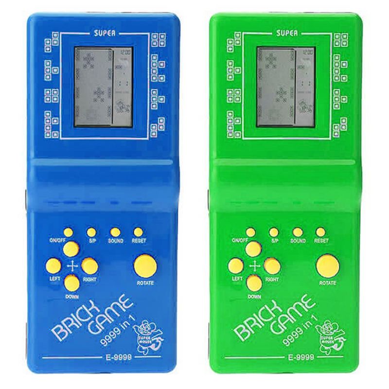 بازی آموزشی مدل آتاری دستی brick game کد 1574 بسته 2 عددی