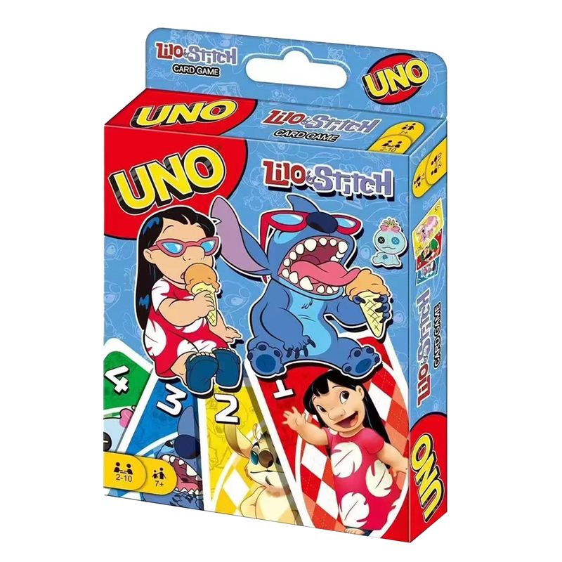 بازی فکری اونو مدل لیلو و استیچ طرح uno lilo & stitch