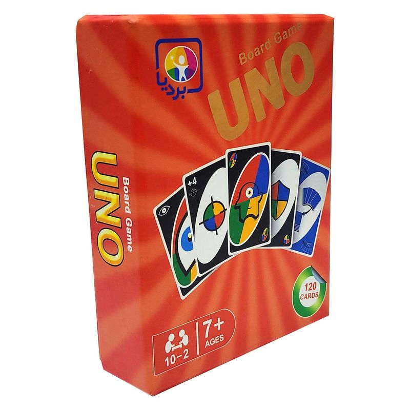 بازی فکری بردیا مدل uno کد 120