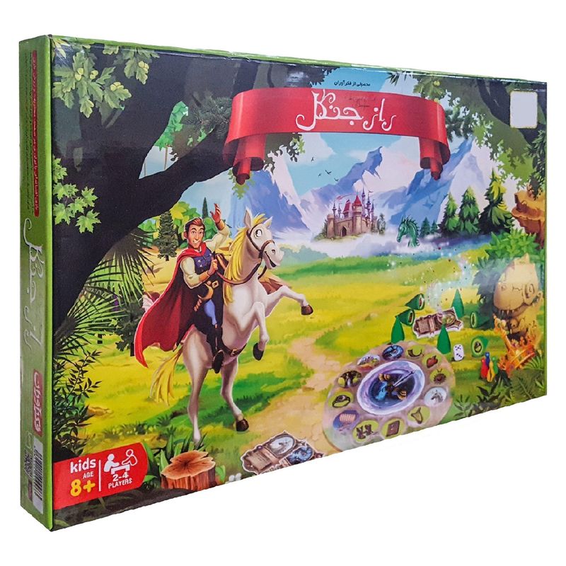 بازی فکری فکرآوران طرح راز جنگل مدل magical
