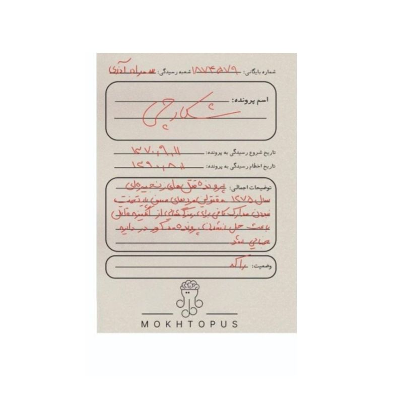 بازی فکری مدل  پرونده معمایی شکارچی