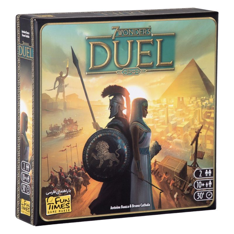 بازی فکری مدل 7wonders duel