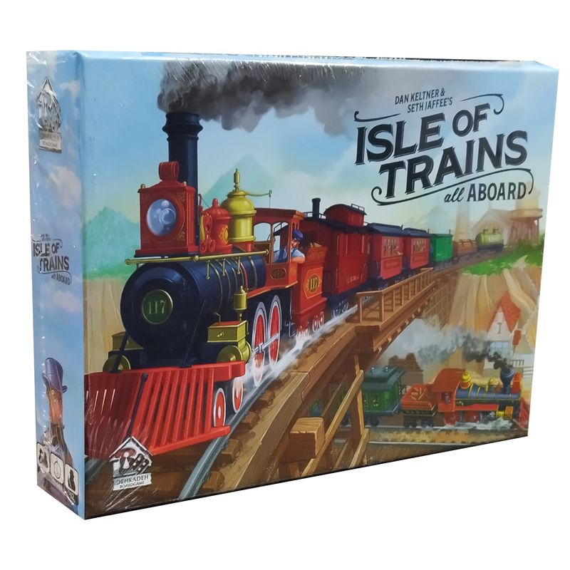 بازی فکری مدل جزیره قطارها isle of trains