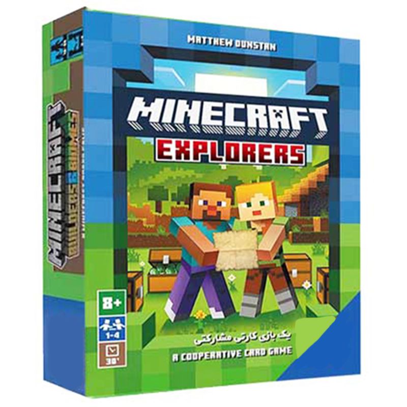 بازی فکری مدل ماینکرفت جویندگان گنج minecraft explorers مناسب سن 8 سال به بالا