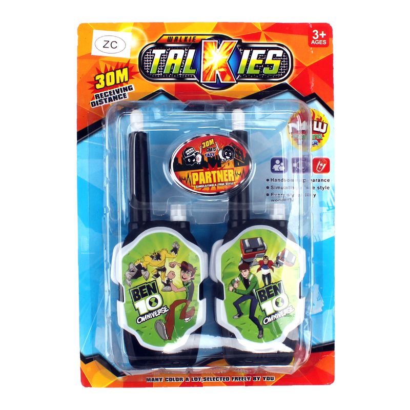 بیسیم اسباب بازی تاکیز مدل ben 10 بسته 2 عددی