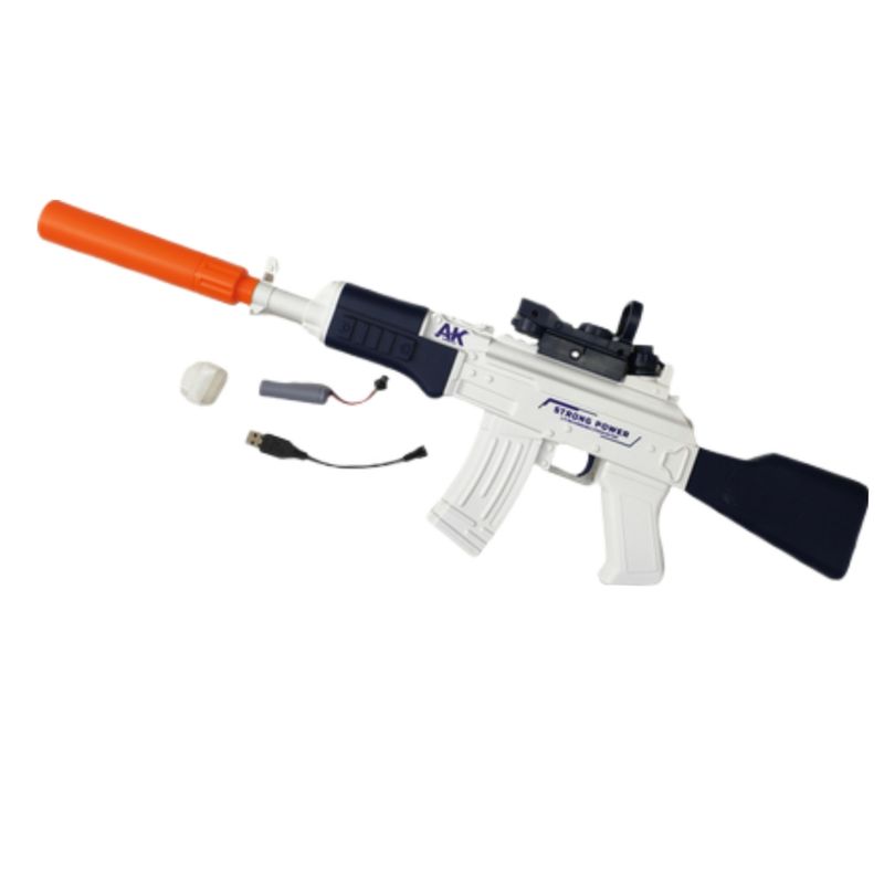 تفنگ آب پاش مدل ak 47 شارژی