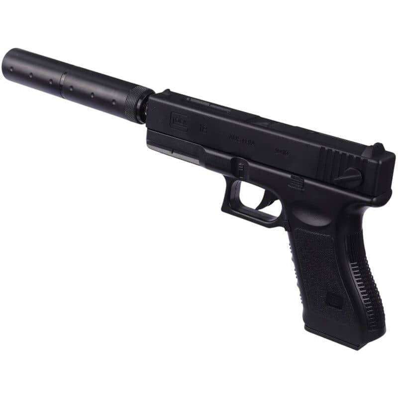 تفنگ بازی ناب سل مدل کلت کد colt toy gunmetal p 180 مناسب برای نوجوانان