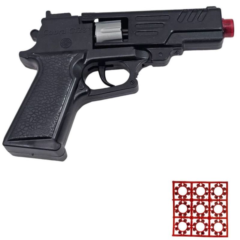 تفنگ بازی ناب سل مدل کلت کماندو کد cobra c128 naab001