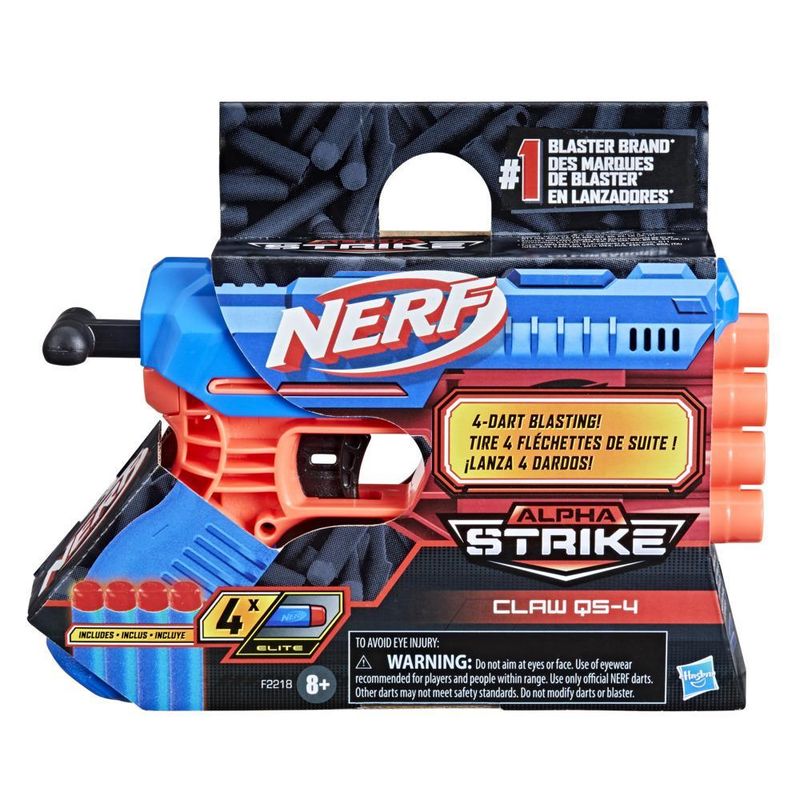 تفنگ بازی نرف مدل claw qs 4 blaster کد f2218