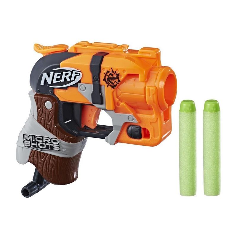 تفنگ بازی نرف مدل microshots zombie strike hammershot