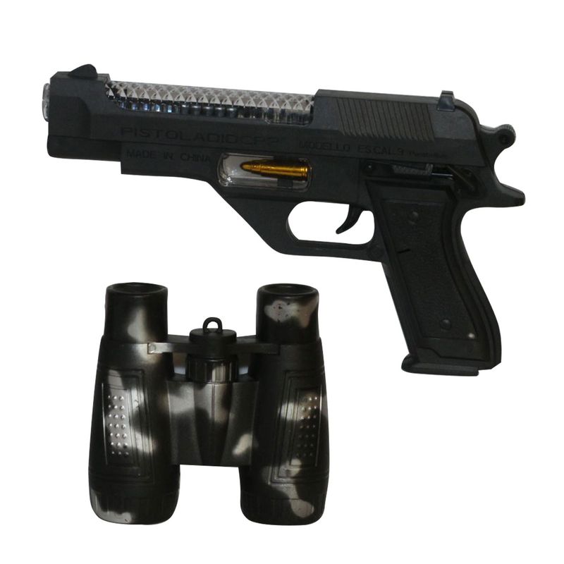 تفنگ بازی چوانگ لی دا مدل gunfignt کد 01 به همراه دوربین شکاری اسباب بازی