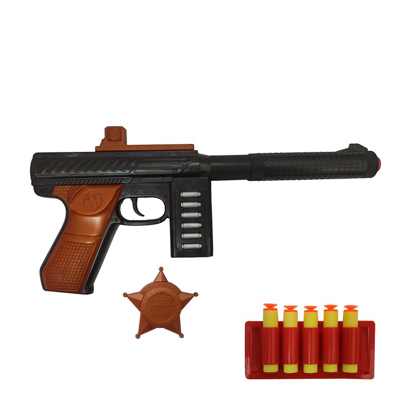 تفنگ بازی گلدن گان مدل naabsell p80 مجموعه 3 عددی