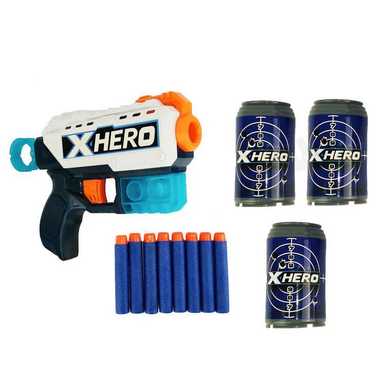 تفنگ نرف مدل x hero mk3 elite مجموعه 12 عددی