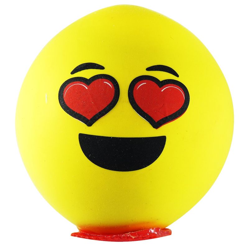توپ بازی ضد استرس آنزان مدل heart eyes