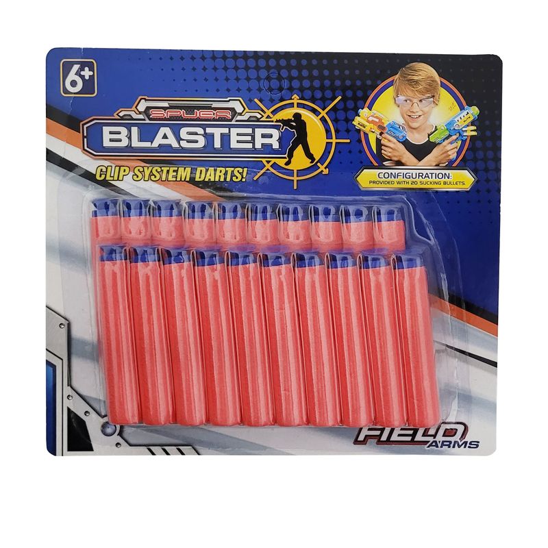 تیر فومی تفنگ مدل blaster کد 8847 مجموعه 20 عددی