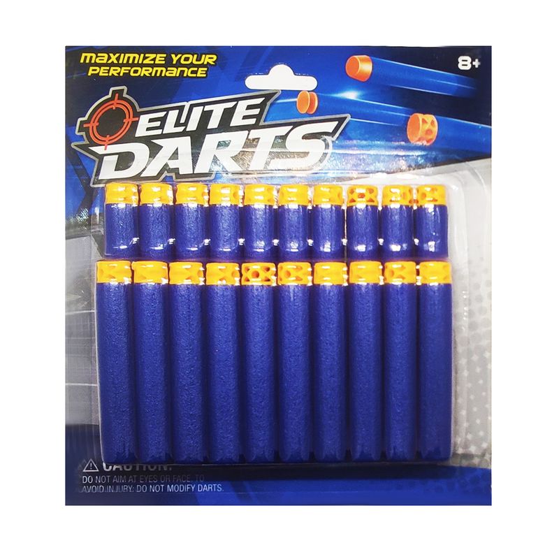 تیر فومی تفنگ مدل elite darts مجموعه 20 عددی