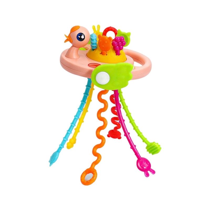 جغجغه مدل اردک طرح pull string toy کد 20 668
