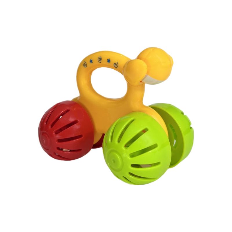 جغجغه مدل چرخ دار زنگوله ای baby toys
